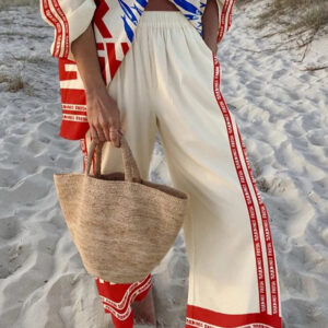 Women’s Casual Trousers Bottom Pattern