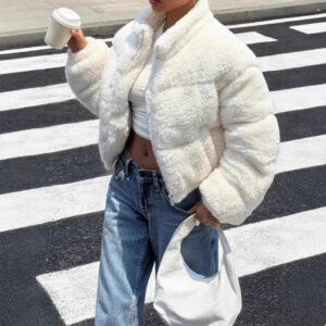 Women’s Minimalist Loose-Fit Coat