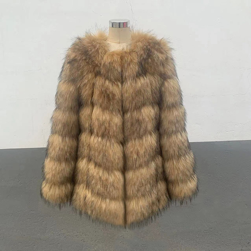 ab02d941-a29c-4a83-ac75-d48e2d582b04.jpg Women’s Faux Raccoon Patchwork Fur Coat