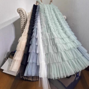 New Mesh Cake Skirt For Women Spring Style
